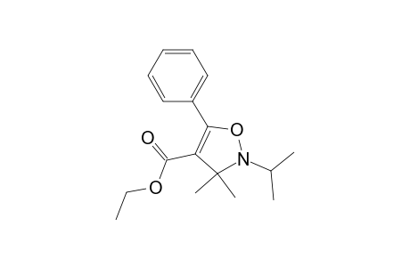 2-Isopropyl-3,3-dimethyl-4-ethoxycarbonyl-5-phenyl-4-isoxazoline