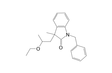 1-Benzyl-3-(2-ethoxypropyl)-3-methylindolin-2-one