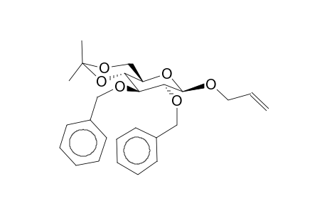 Allyl-2,3-di-O-benzyl-4,6-O-isopropylidene-b-d-glucopyranoside