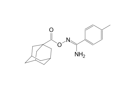 benzenecarboximidamide, 4-methyl-N'-[(tricyclo[3.3.1.1~3,7~]dec-1-ylcarbonyl)oxy]-