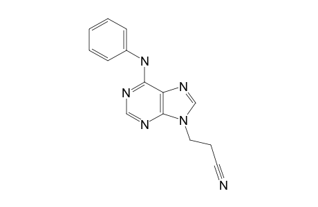 9-BETA-CYANOETHYL-6-PHENYLAMINO-PURINE