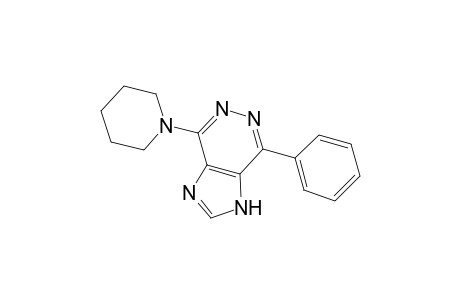 7-Phenyl-4-piperidin-1-yl-1H-imidazo[4,5-d]pyridazine