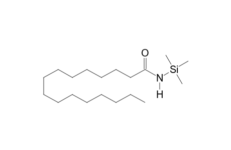 Palmitic acid amide TMS