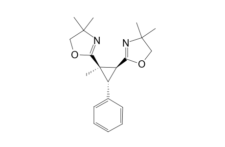 (1R*,2S*,3R*)-1-METHYL-CIS-1,2-BIS-(4,4-DIMETHYL-2-OXAZOLIN-2-YL)-TRANS-3-PHENYLCYCLOPROPANE