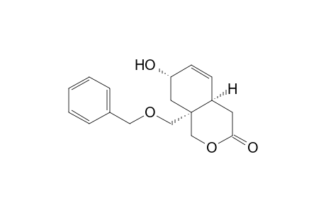 3H-2-Benzopyran-3-one, 1,4,4a,7,8,8a-hexahydro-7-hydroxy-8a-[(phenylmethoxy)methyl]-, (4a.alpha.,7.alpha.,8a.alpha.)-(.+-.)-