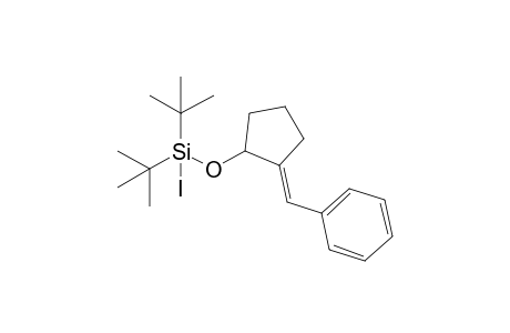 ditert-butyl-iodanyl-[(2E)-2-(phenylmethylidene)cyclopentyl]oxy-silane