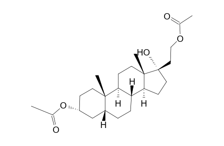 5β-pregnane-3α,17,21-triol, 3,21-diacetate