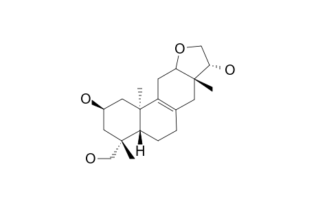 ENT-12-ALPHA,16-EPOXY-2-BETA,15-ALPHA,19-TRIHYDROXYPIMAR-8-ENE