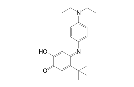 3-tert-Butyl-4-(4'-diethylamino)phenylimino-6-hydroxycyclohexa-2,5-dien-1-one