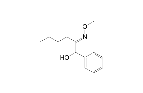 (E)-1-Phenyl-1-hydroxyhexane-2-one 2-(O-methyloxime)