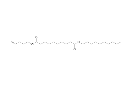 Sebacic acid, decyl pent-4-enyl ester