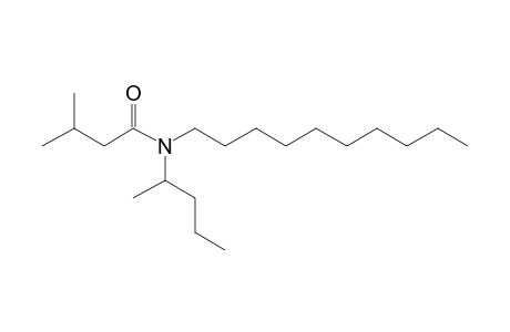 Isovaleramide, N-(2-pentyl)-N-decyl-