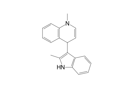 1-Methyl-4-(2-methyl-3-indolyl)-1,4-dihydroquinoline