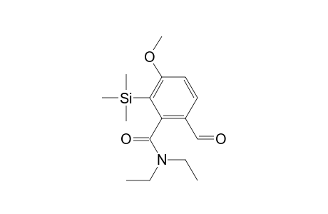 N,N-diethyl-6-formyl-3-methoxy-2-(trimethylsilyl)-benzamide