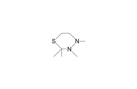 2,2,3,4-Tetramethyl-1-thia-3,4-diaza-cyclohexane