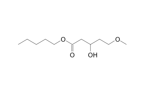 Pentyl (3s)-3-hydroxy-5-methoxypentanoate