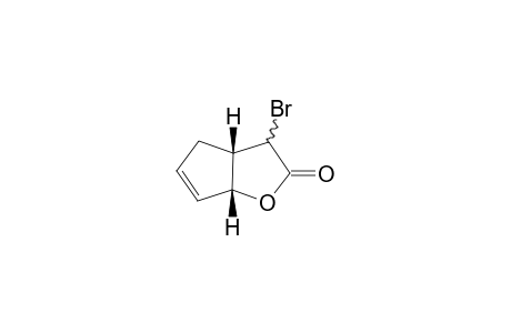 exo-3-Bromo-3,3a,4,6a-tetrahydro-cyclopenta-.beta.-furan-2-one