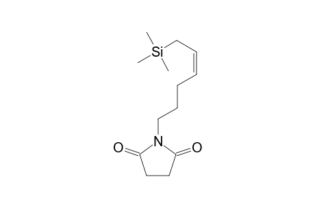 (Z)-1-(6-TRIMETHYLSILYLHEX-4-ENYL)-PYRROLIDINE-2,5-DIONE
