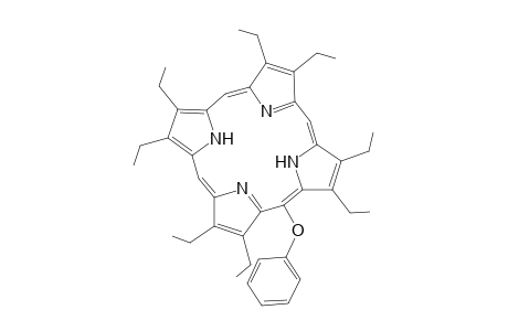 2,3,7,8,12,13,17,18-Octaethyl-5-phenoxyporphyrine
