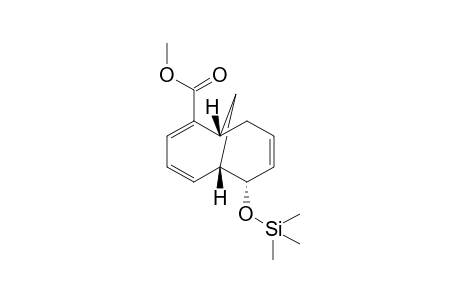 2-(Methoxycarbonyl)-7.alpha.-((trimethylsilyl)oxy)-(1H.beta.,6H.beta.)-bicyclo[4.4.1]undeca-2,4,8-triene