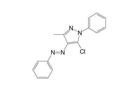 5-Chloro-3-methyl-1-phenyl-4-[(E)-phenyldiazenyl]-1H-pyrazole