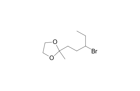 5-Bromoheptan-2-one ethylene acetal