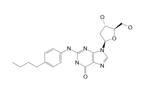 N2-(4-N-BUTYLPHENYL)-2'-DEOXYGUANOSINE;BUPDG