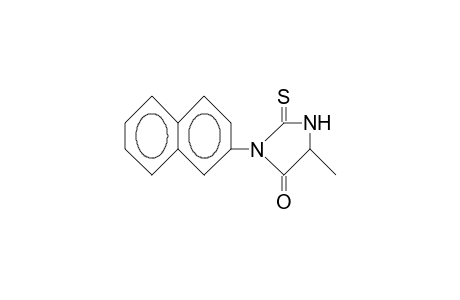 5-Methyl-3-(2-naphthyl)-2-thioxo-4-imidazolidinone