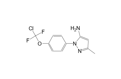 1H-pyrazol-5-amine, 1-[4-(chlorodifluoromethoxy)phenyl]-3-methyl-