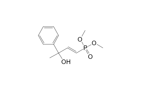 dimethyl [(E)-3-hydroxy-3-phenyl-1-butenyl]phosphonate