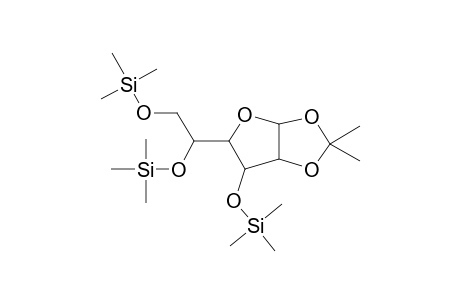 1,2-o-Isopropylidene-.alpha.-D-glucofuranose, 3tms derivative