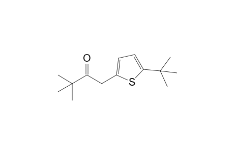 1-(5-tert-butyl-2-thiophenyl)-3,3-dimethyl-2-butanone