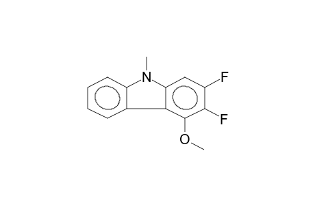 9-METHYL-4-METHOXY-2,3-DIFLUOROCARBAZOLE