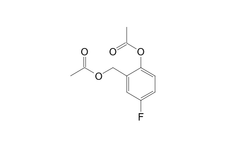 (2-acetoxy-5-fluoro-phenyl)methyl acetate