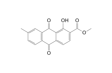 1-Hydroxy-2-carbomethoxy-7-methylanthraquinone