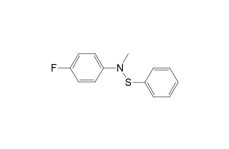 4-Fluoro-N-methyl-N-(phenylthio)benzenamine