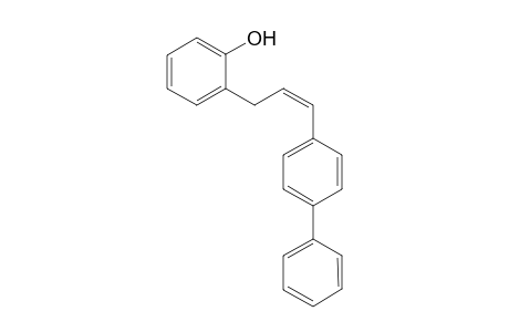 cis-2-[3-(4-Biphenyl)-2-propenyl]phenol