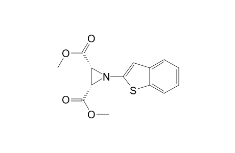 2,3-Aziridinedicarboxylic acid, 1-benzo[b]thien-2-yl-, dimethyl ester, cis-