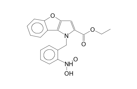 ethyl 1-(2-nitrobenzyl)pyrrolo[3,2-b]benzofuran-2-carboxylate