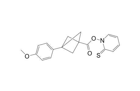 (2-sulfanylidenepyridin-1-yl) 1-(4-methoxyphenyl)bicyclo[1.1.1]pentane-3-carboxylate