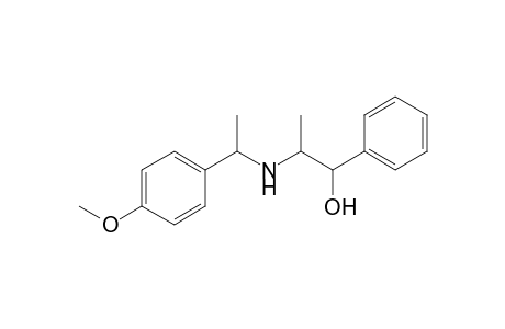 (+)-N-[.alpha.-(p-Methoxyphenyl)ethyl]norephedrine
