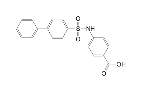 4-[([1,1'-biphenyl]-4-ylsulfonyl)amino]benzoic acid
