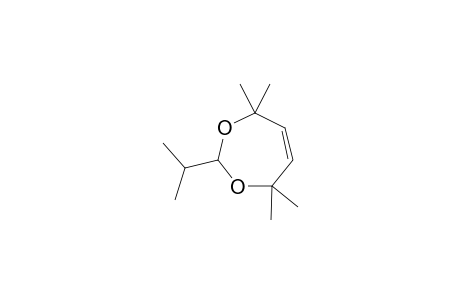1,3-Dioxepin, 4,7-dihydro-4,4,7,7-tetramethyl-2-(1-methylethyl)-