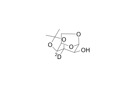 3-Deuterio-1,6-anhydro-3,4-O-isopropylidene-.beta.-D-talopyranose