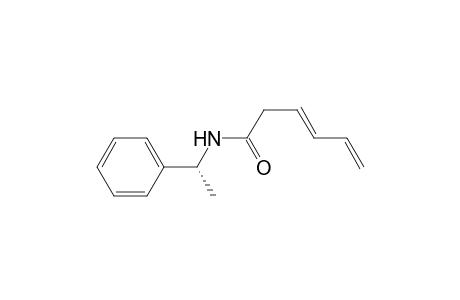 3,5-Hexadienamide, N-(1-phenylethyl)-, (R)-