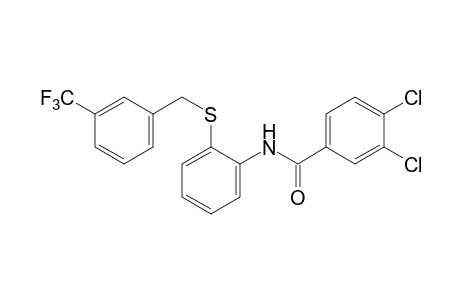 3,4-dichloro-2'-{[m-(trifluoromethyl)benzyl]thio}benzanilide