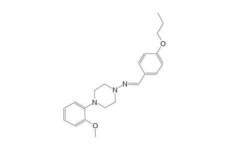 1-piperazinamine, 4-(2-methoxyphenyl)-N-[(E)-(4-propoxyphenyl)methylidene]-