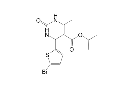 5-pyrimidinecarboxylic acid, 4-(5-bromo-2-thienyl)-1,2,3,4-tetrahydro-6-methyl-2-oxo-, 1-methylethyl ester