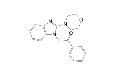 2-[2-(4-morpholinyl)-1H-benzimidazol-1-yl]-1-phenylethanone