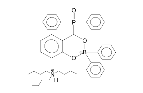 Tributylammonium 5,6-benzo-4-diphenylphosphoryl-2,2-diphenyl-1,3-dioxa-2-boratacyclohexane